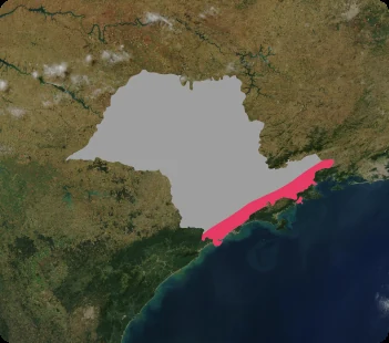 Mapa de Nabil pelo litoral