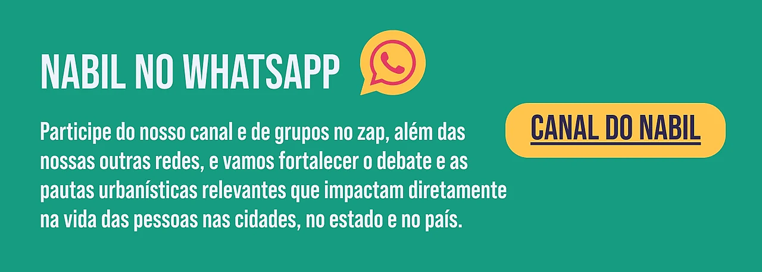 Nabil no WhatsApp. Participe do nosso canal e grupos.
