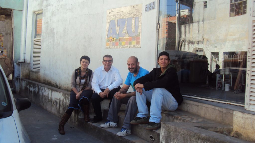 Nabil Visita o Ateliê AZU, em Ermelino Matarazzo (2012)