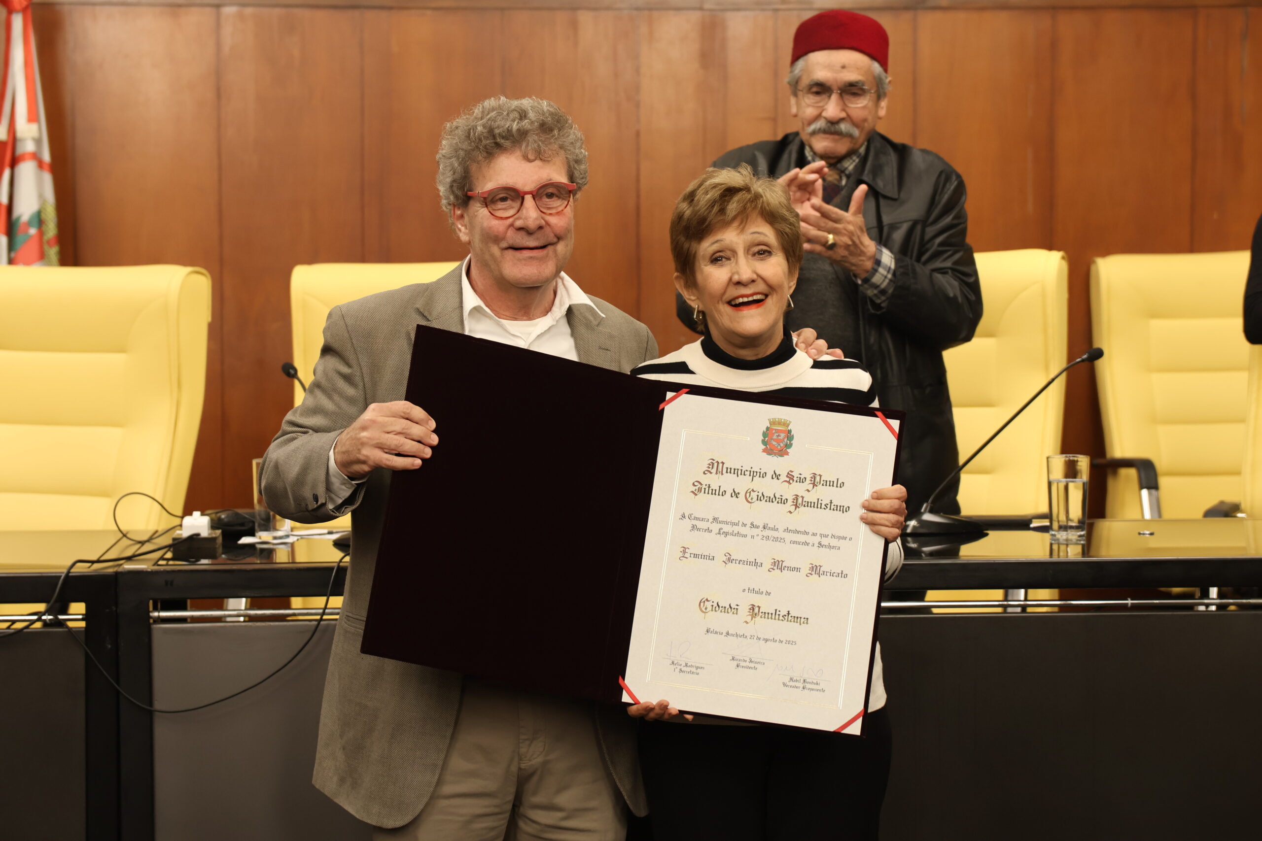 Erminia Maricato, a nova Cidadã Paulistana